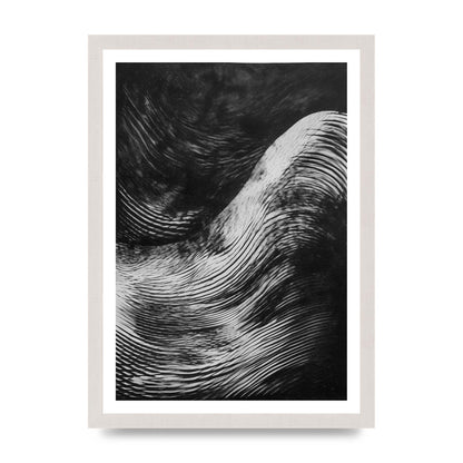 Monochrome Risograph with Textured Allure