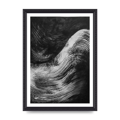 Monochrome Risograph with Textured Allure