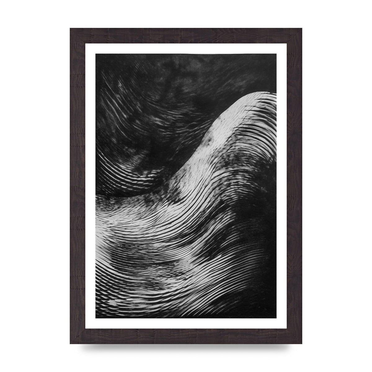 Monochrome Risograph with Textured Allure