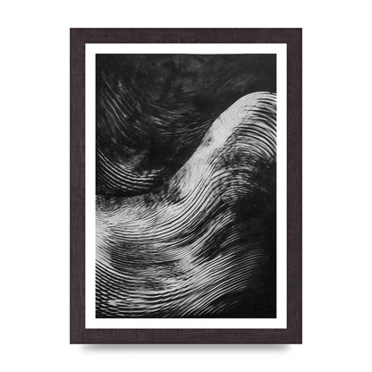 Monochrome Risograph with Textured Allure