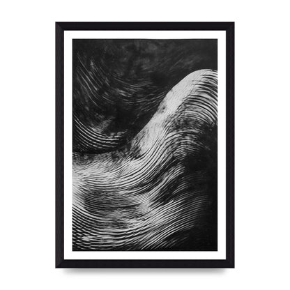 Monochrome Risograph with Textured Allure