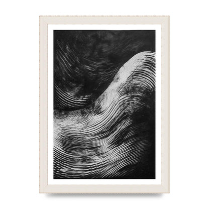Monochrome Risograph with Textured Allure