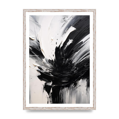 Captivating Bold Monochromatic Abstract