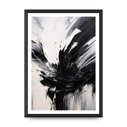 Captivating Bold Monochromatic Abstract