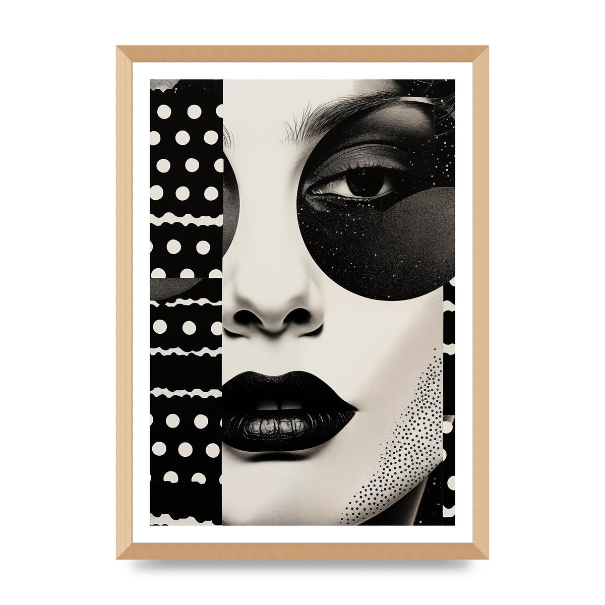 Diverse Textured Black and White Masterpiece