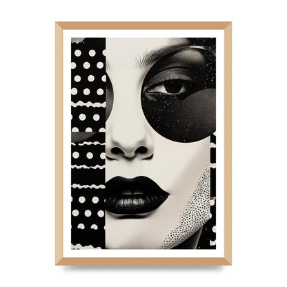 Diverse Textured Black and White Masterpiece