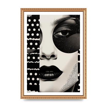 Diverse Textured Black and White Masterpiece