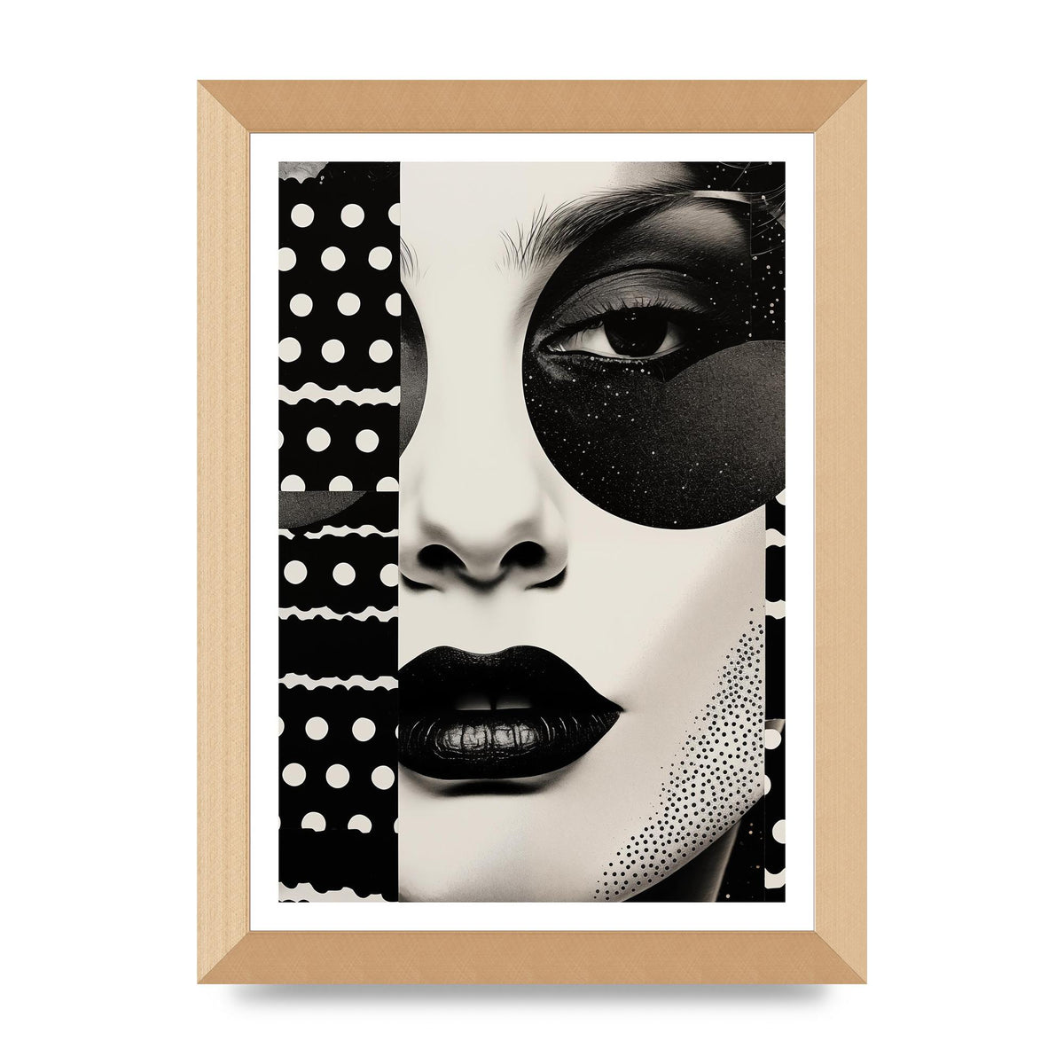 Diverse Textured Black and White Masterpiece