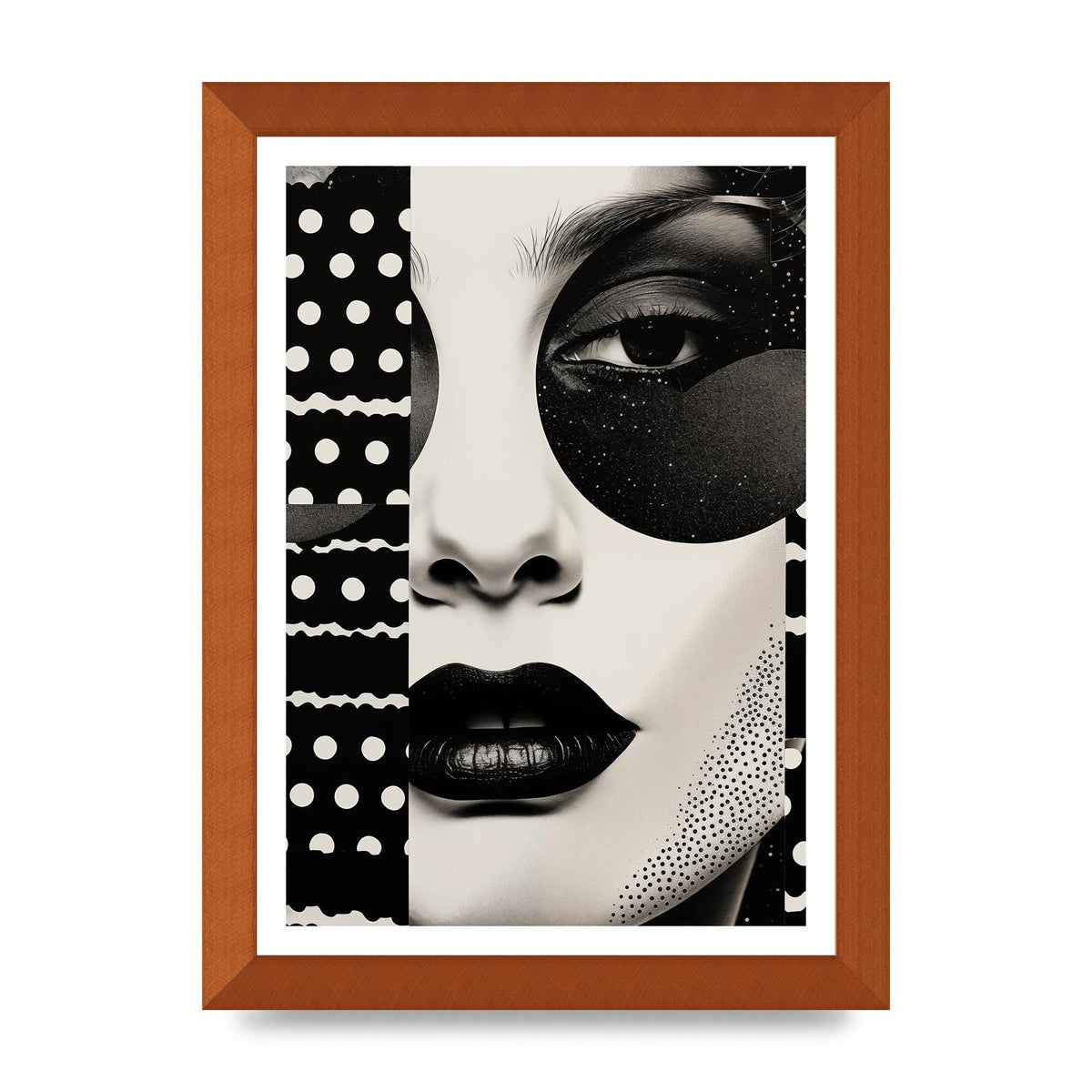 Diverse Textured Black and White Masterpiece