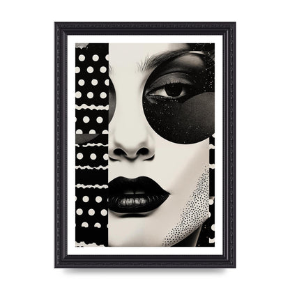 Diverse Textured Black and White Masterpiece