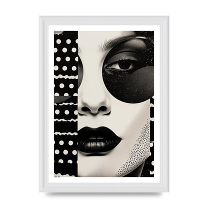 Diverse Textured Black and White Masterpiece