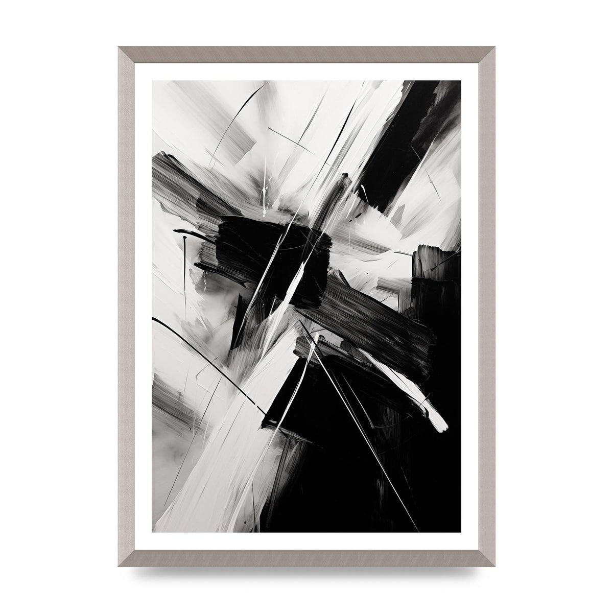 Stunning Black and White Charcoal Art