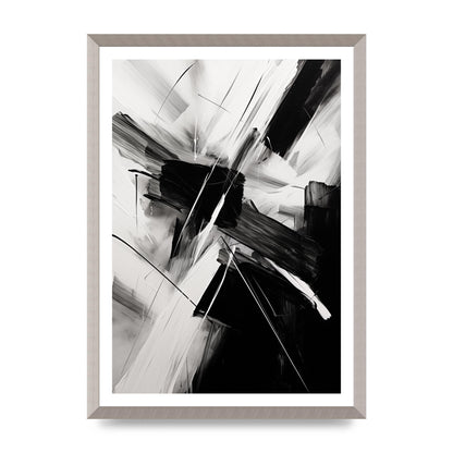 Stunning Black and White Charcoal Art