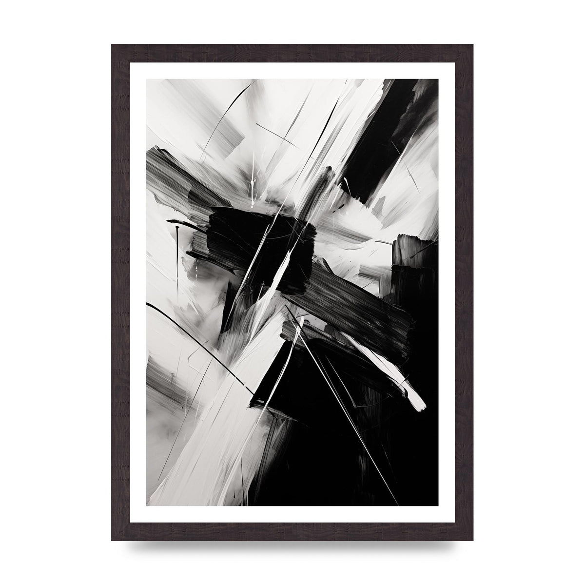Stunning Black and White Charcoal Art