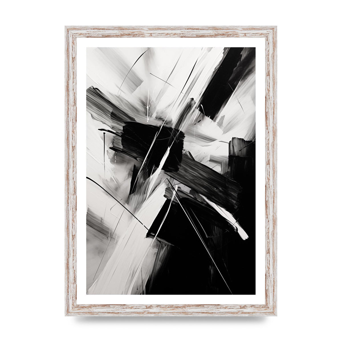 Stunning Black and White Charcoal Art