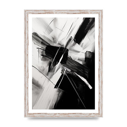 Stunning Black and White Charcoal Art