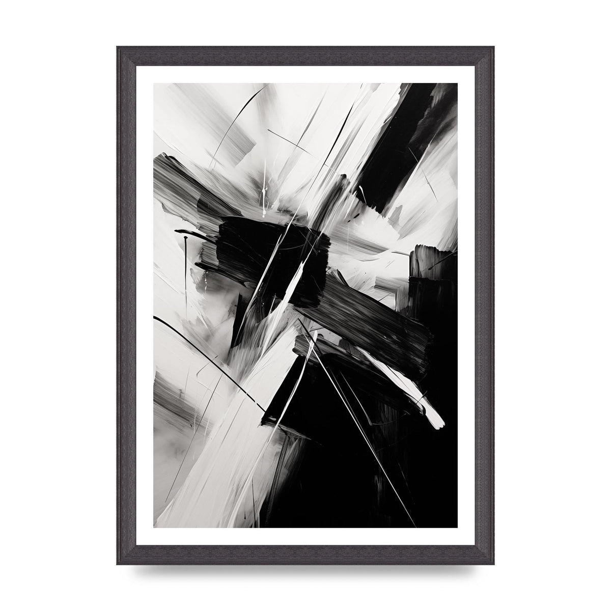 Stunning Black and White Charcoal Art