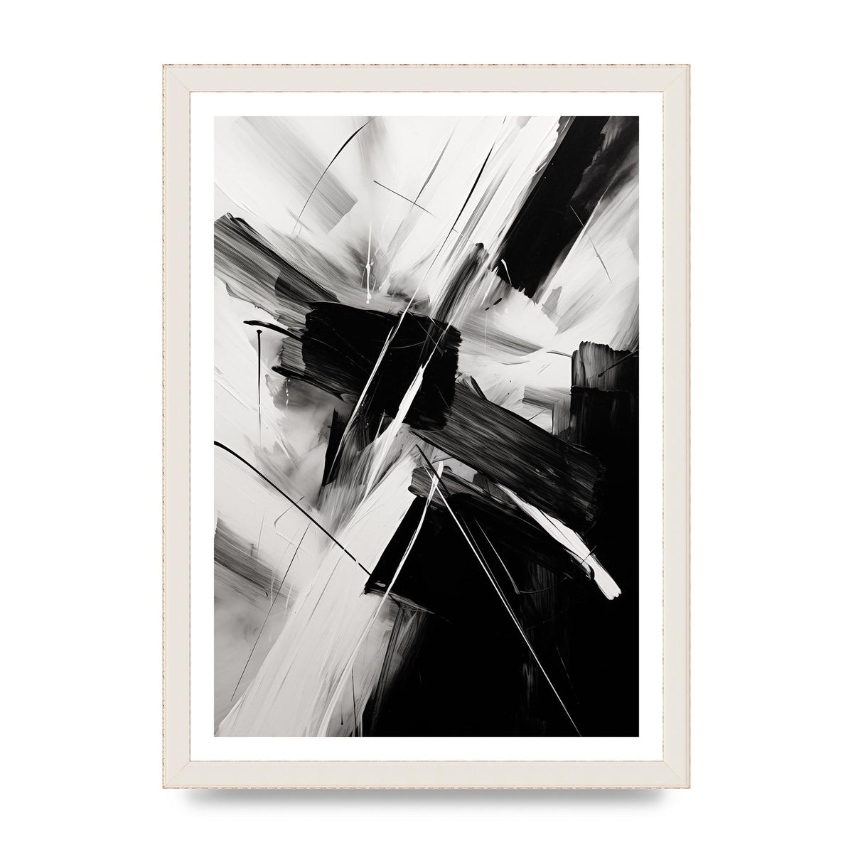Stunning Black and White Charcoal Art