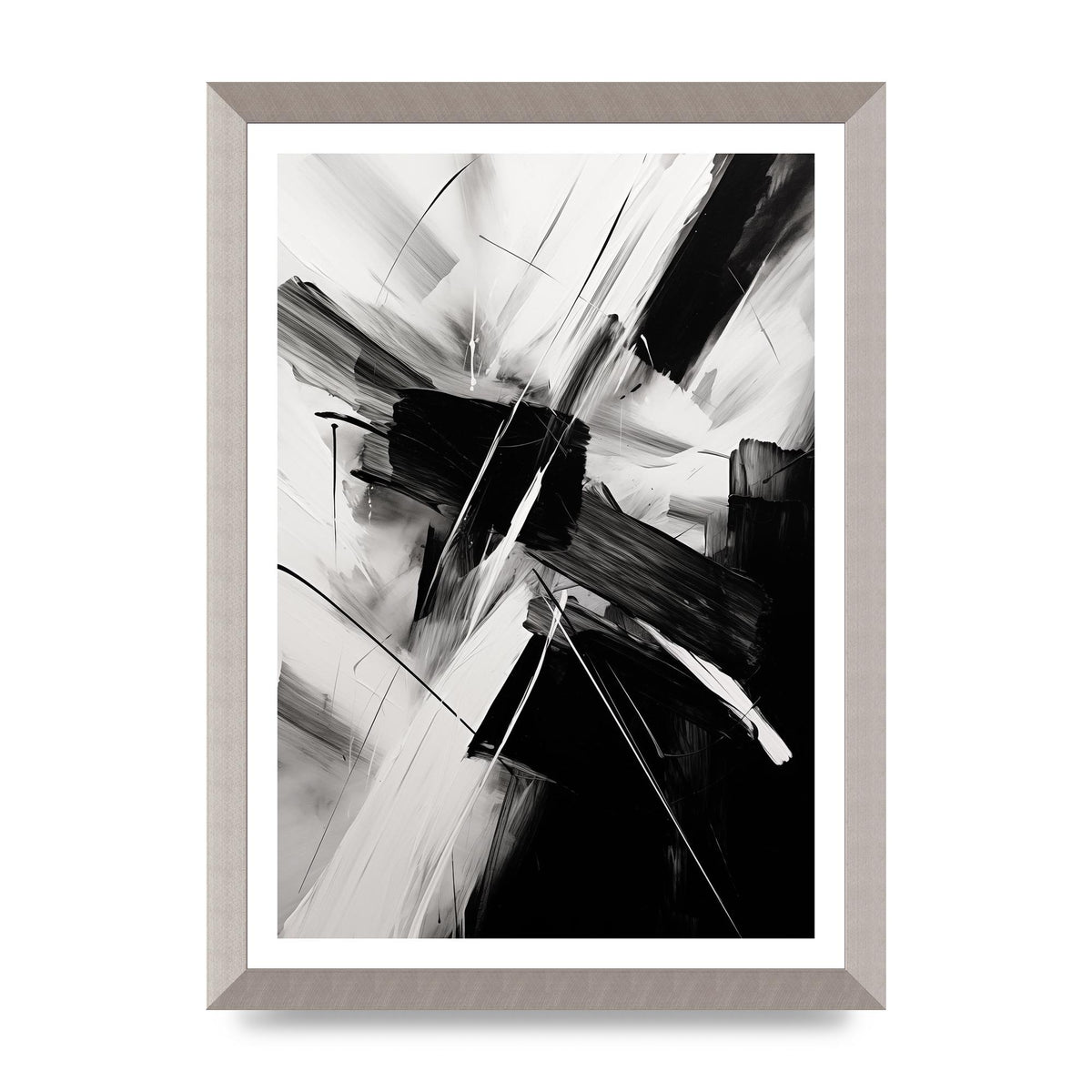 Stunning Black and White Charcoal Art