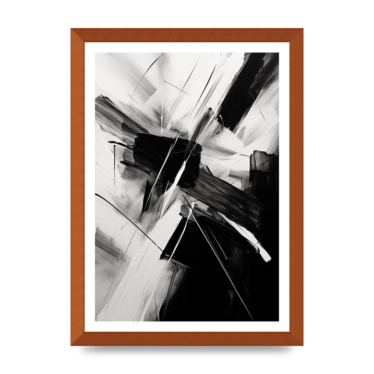 Stunning Black and White Charcoal Art