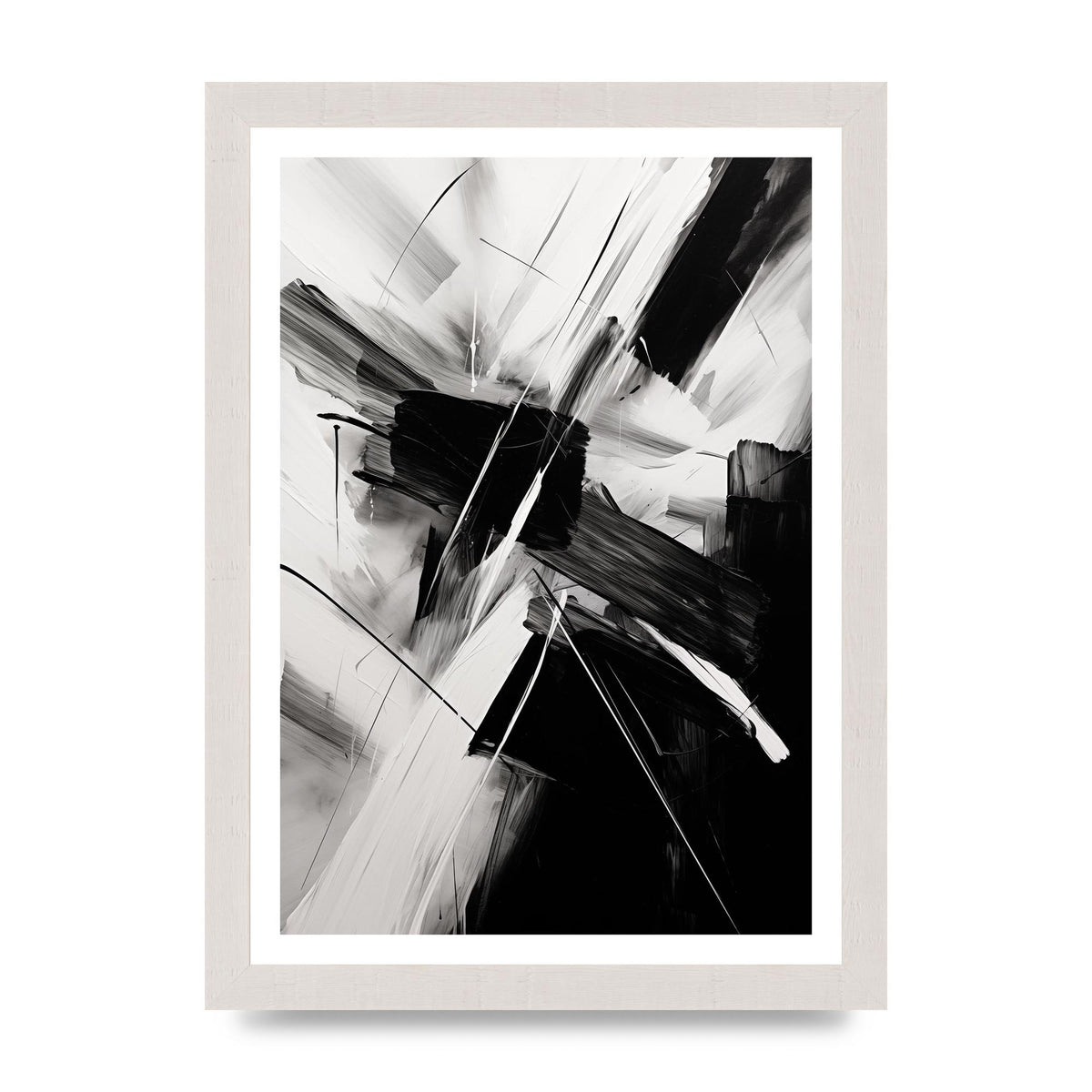 Stunning Black and White Charcoal Art