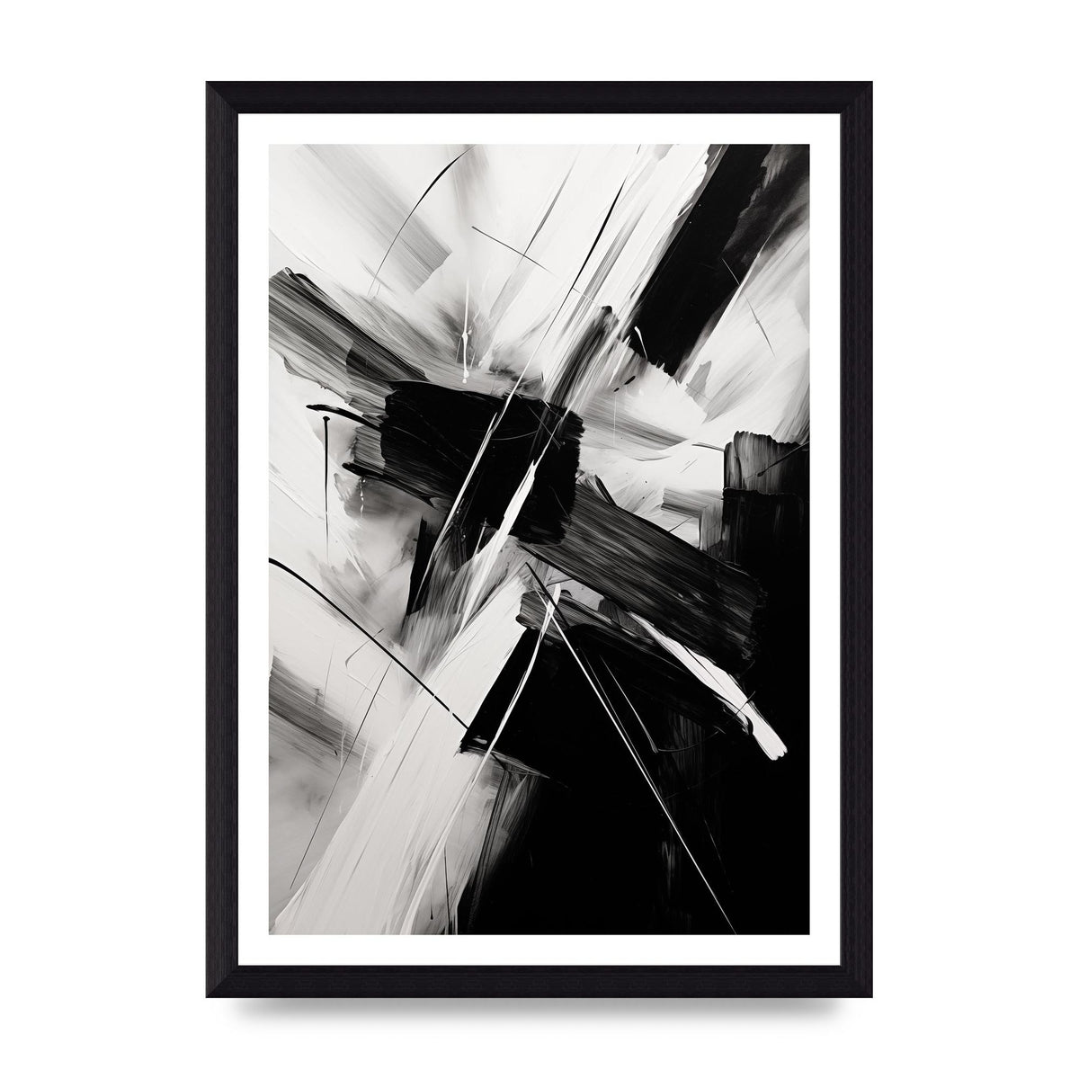 Stunning Black and White Charcoal Art
