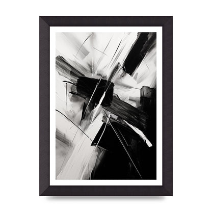 Stunning Black and White Charcoal Art