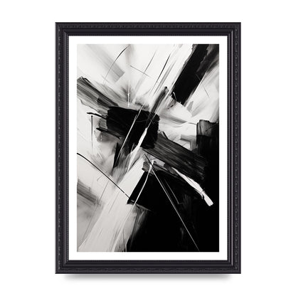 Stunning Black and White Charcoal Art