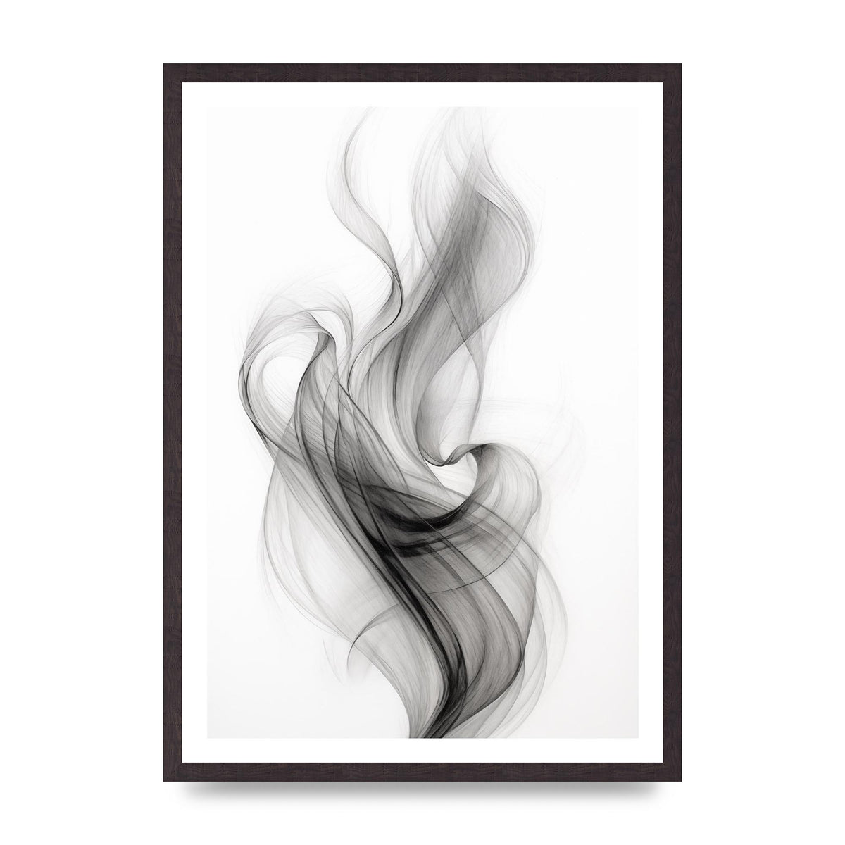 Intricately Woven Monochromatic Art Piece