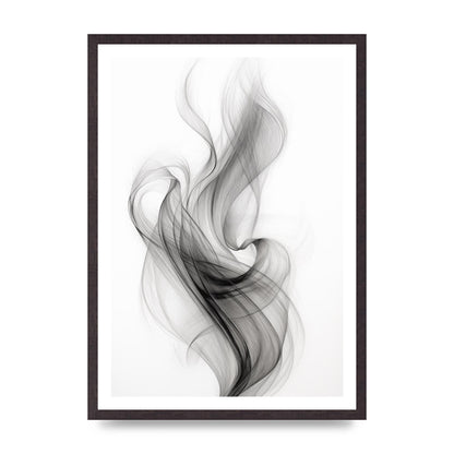 Intricately Woven Monochromatic Art Piece