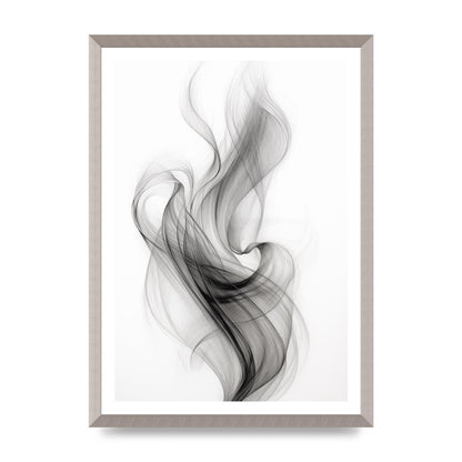 Intricately Woven Monochromatic Art Piece