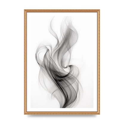 Intricately Woven Monochromatic Art Piece