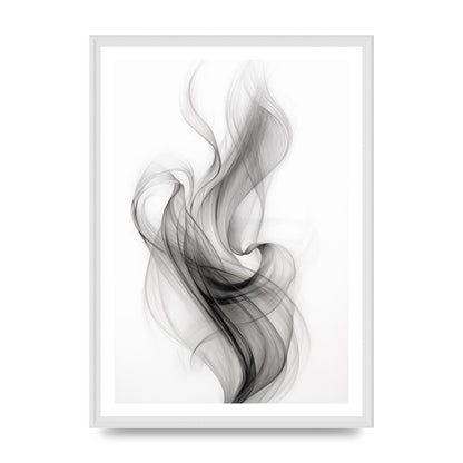 Intricately Woven Monochromatic Art Piece