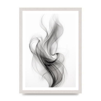 Intricately Woven Monochromatic Art Piece