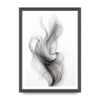 Intricately Woven Monochromatic Art Piece