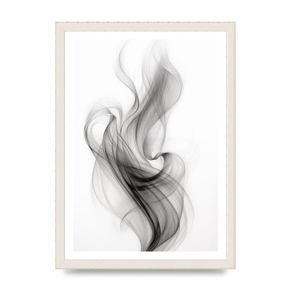 Intricately Woven Monochromatic Art Piece