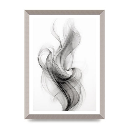 Intricately Woven Monochromatic Art Piece