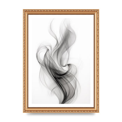 Intricately Woven Monochromatic Art Piece