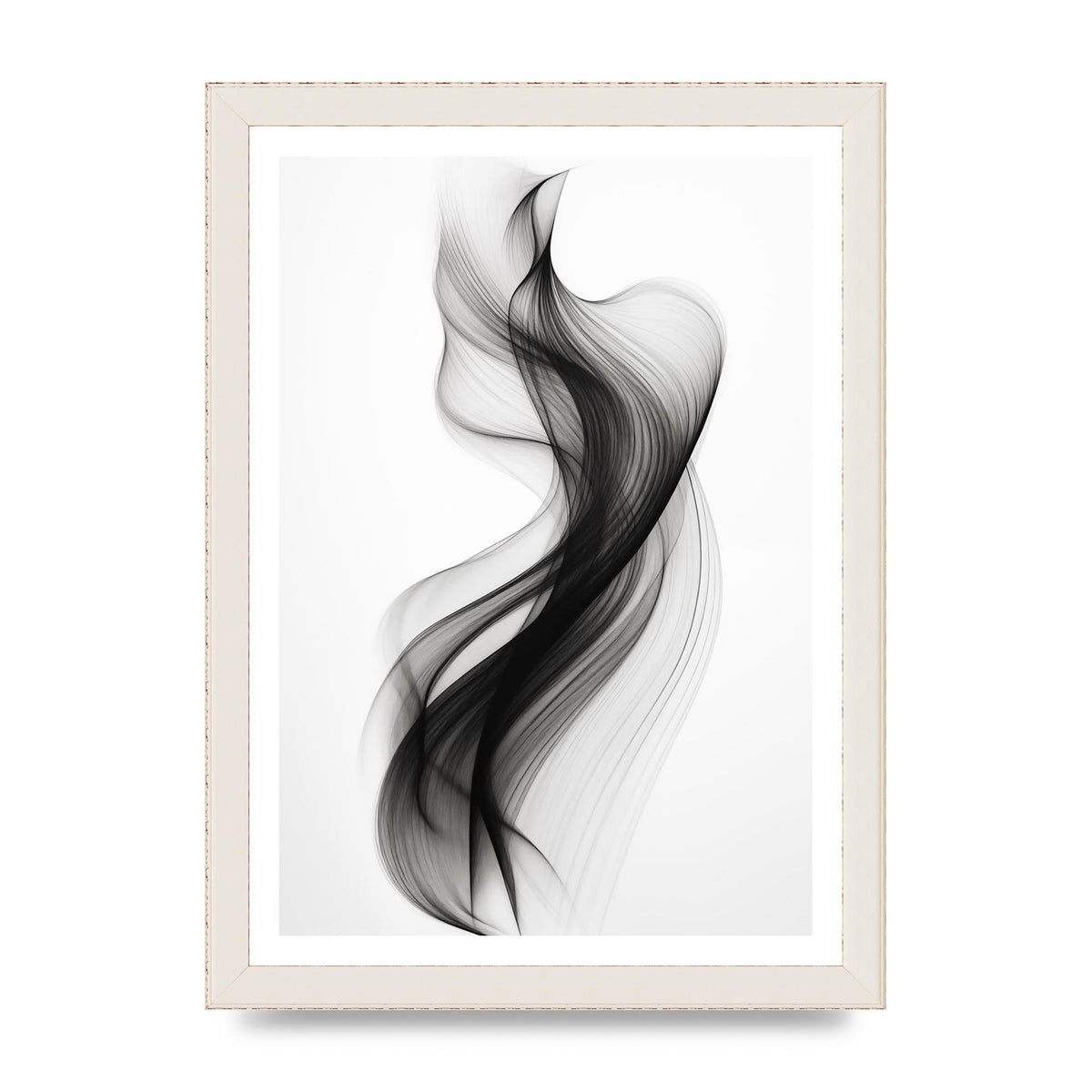 Abstract Organic Shapes in Monochrome