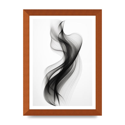 Abstract Organic Shapes in Monochrome