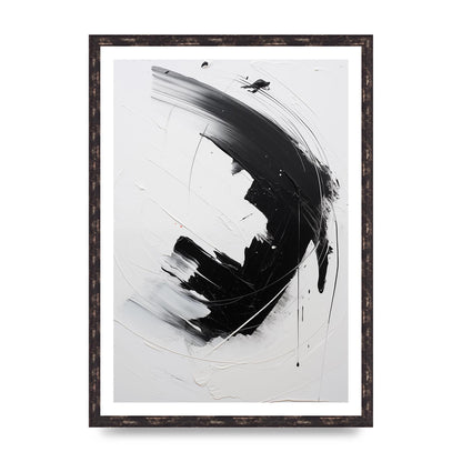 Abstract Oil Painting with Mesmerizing Movement