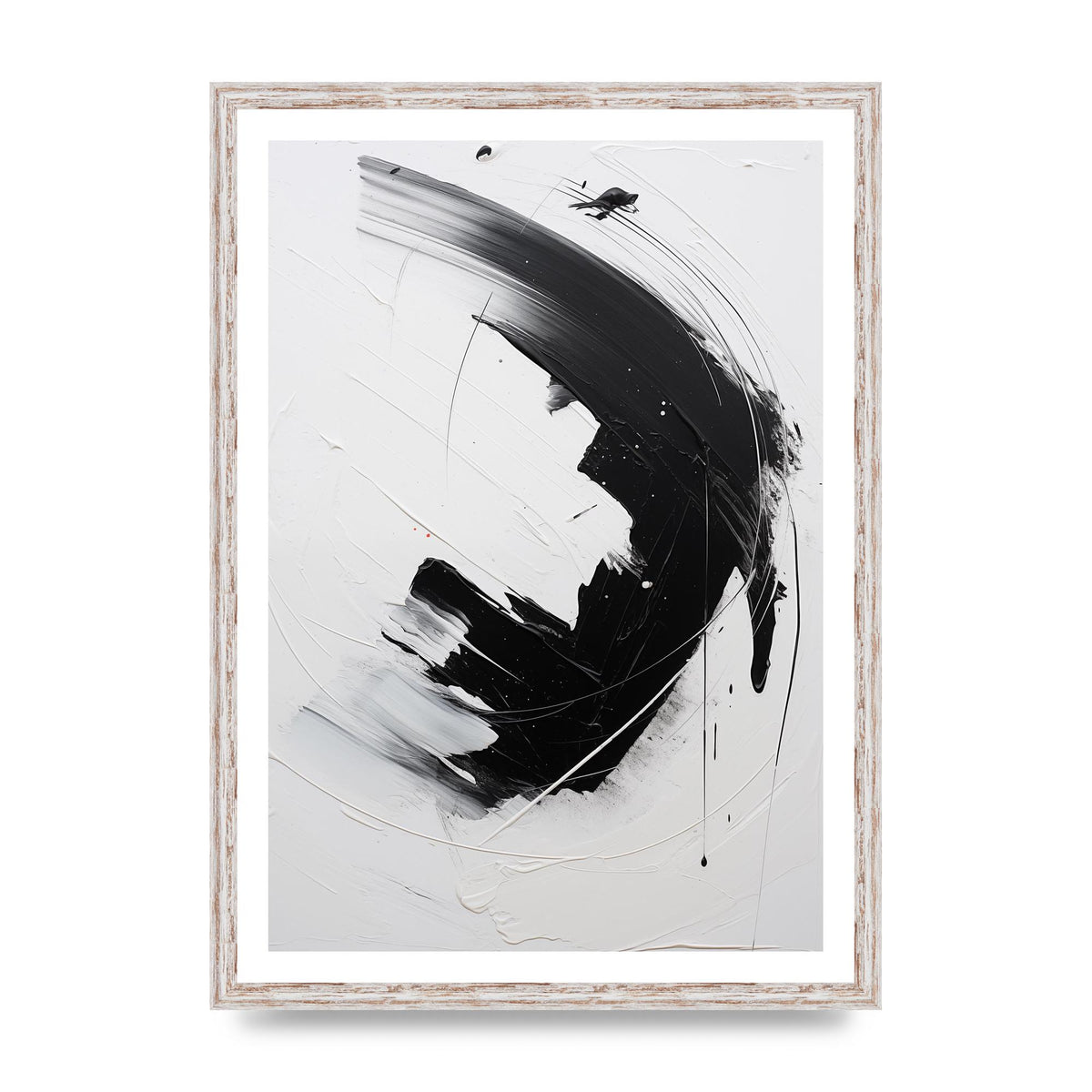 Abstract Oil Painting with Mesmerizing Movement