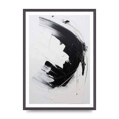 Abstract Oil Painting with Mesmerizing Movement