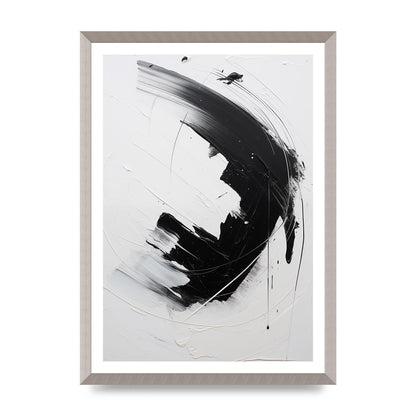 Abstract Oil Painting with Mesmerizing Movement
