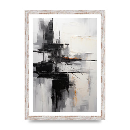Layers of Emotion in Abstract Monochrome