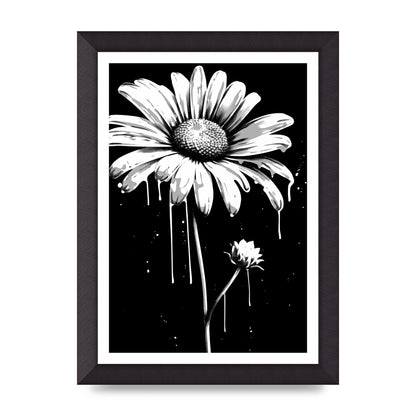 Vivid Daisy in Artistic Strokes