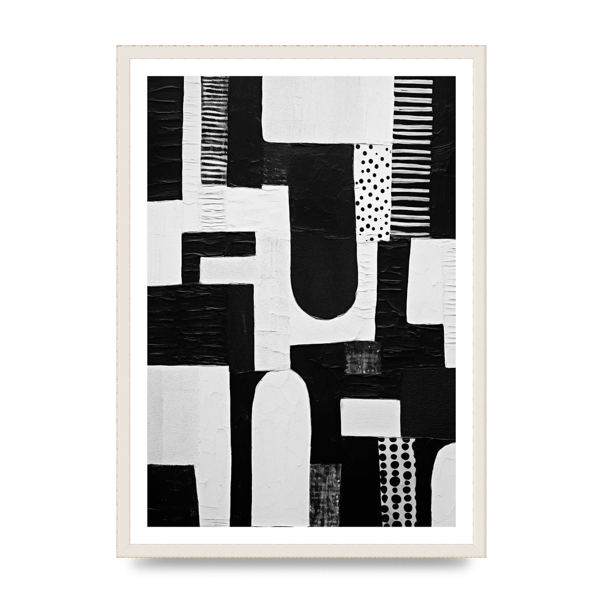 Intricate Monochrome Minimalistic Art