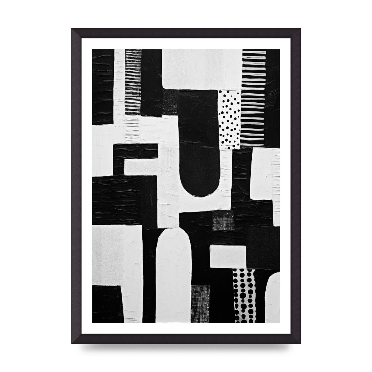 Intricate Monochrome Minimalistic Art