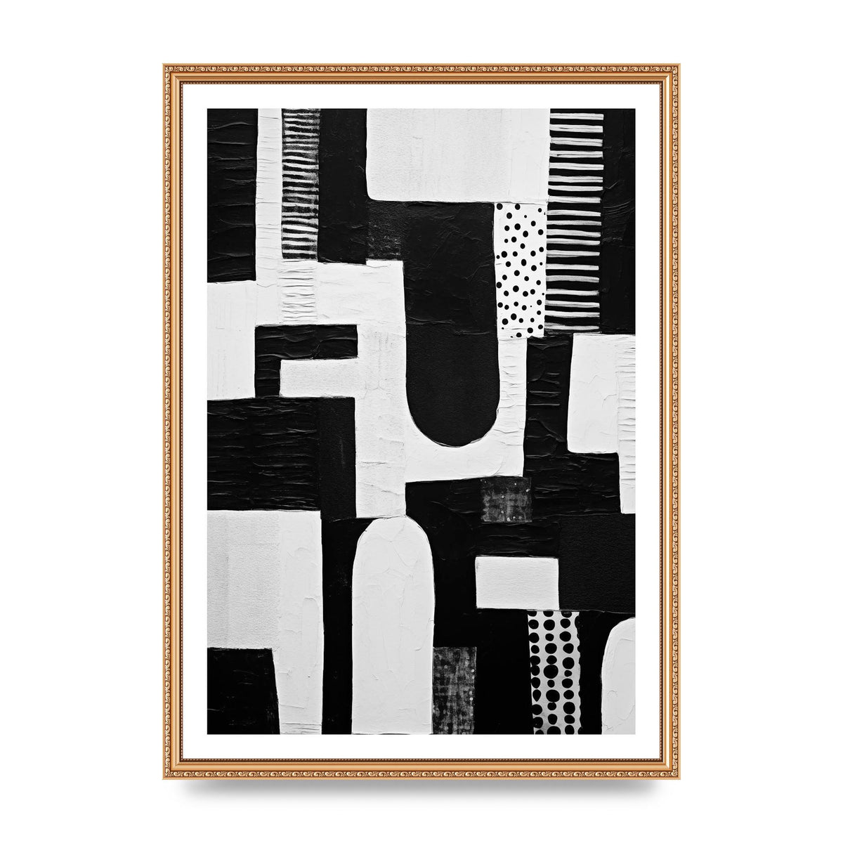 Intricate Monochrome Minimalistic Art