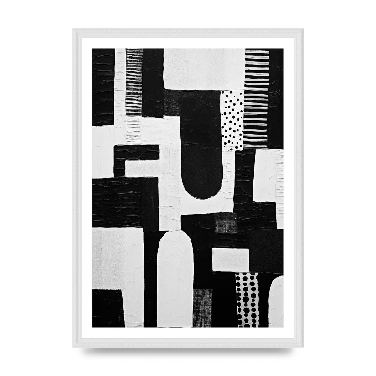 Intricate Monochrome Minimalistic Art